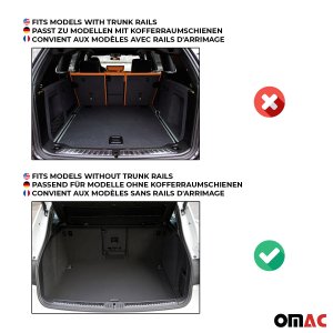 BMW X5 F85 Trunk Mat - Omac - Proline Premium TPE - Black - '14-'18